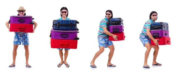 Man preparing for this summer vacation — Stock Photo, Image