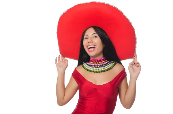 Mujer mexicana en concepto de moda —  Fotos de Stock
