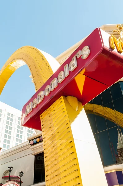 Het Logo van de Mcdonald van Las Vegas — Stockfoto