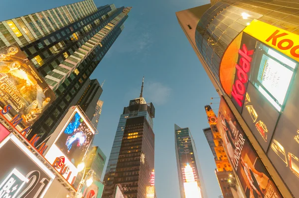 Nueva York veces cuadrado — Foto de Stock