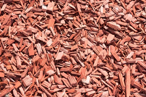 Background made from brown wood chips — Stock Photo, Image