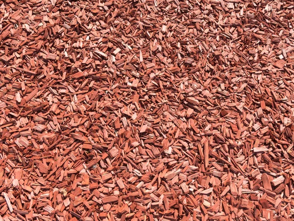 Background made from brown wood chips — Stock Photo, Image