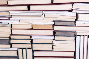 Arka plan olarak düzenlenmiş kitap