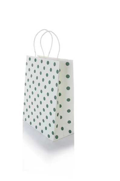 Shopping bag isolato su sfondo bianco — Foto Stock