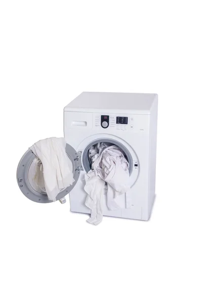 Washing machine isolated on white background — Stock Photo, Image