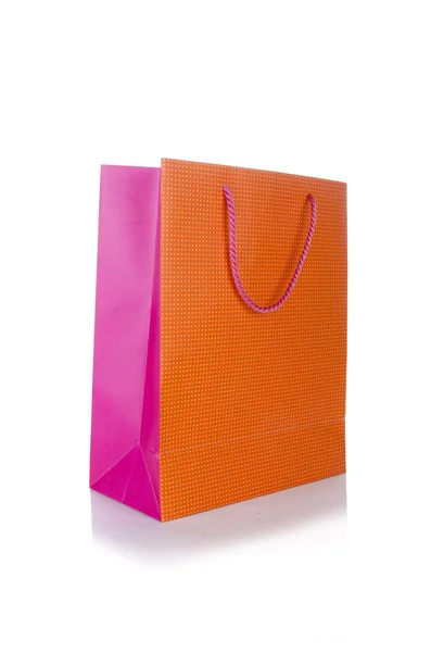 Shopping bag isolato su sfondo bianco — Foto Stock