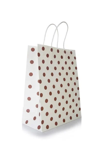 Shopping bag isolato su sfondo bianco — Foto Stock