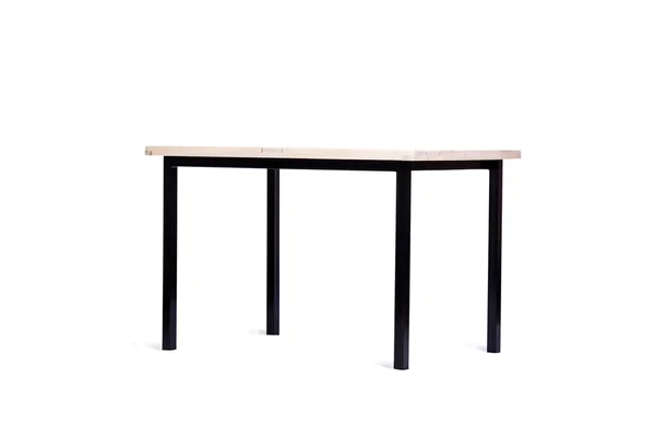 Muebles de mesa aislados en el blanco — Foto de Stock