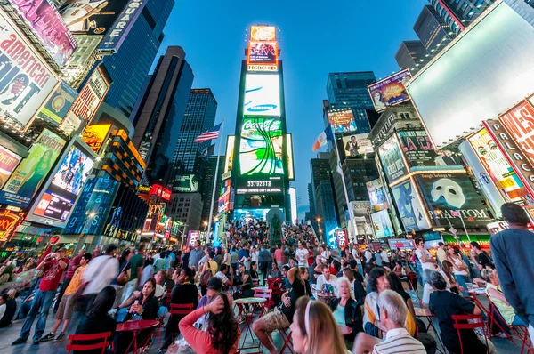 New York - 5. September 2010: Times Square am 5. September in New York — Stockfoto