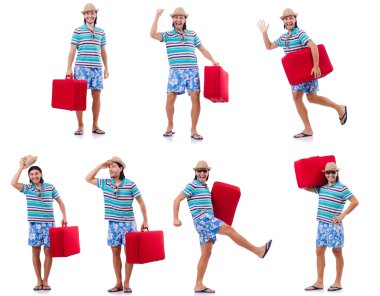 Bu yaz tatiline hazırlanan adam