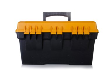 Beyaz arka plan üzerinde izole araç kutusu