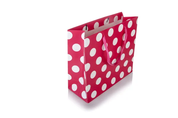 Shopping bag isolato su sfondo bianco — Foto Stock