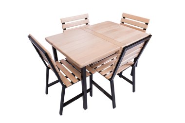 Mutfak mobilya beyaz izole kümesi