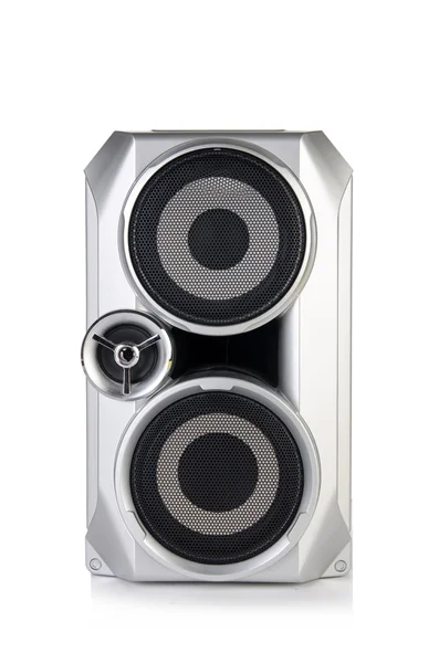 Sound audio speaker isolated on white background — Stock Photo, Image