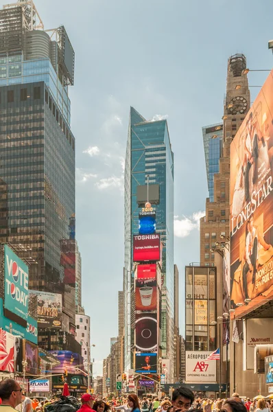 New York - SEPTEMBER 5, 2010: Times Square on September 5 in New — Stock Photo, Image