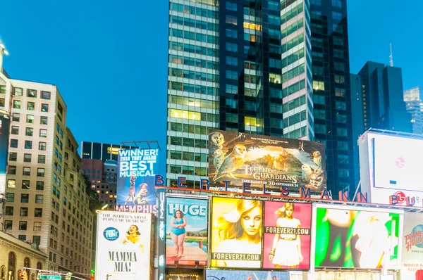 Nova Iorque - SETEMBRO 5, 2010: Times Square em 5 de setembro em Nova York — Fotografia de Stock