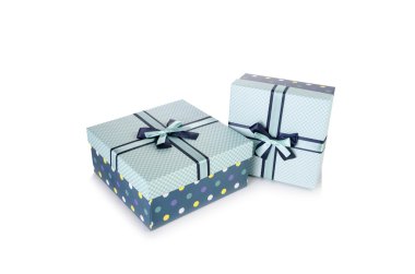 Beyaz arka plan üzerinde izole Giftboxes