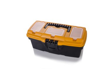 Beyaz arka plan üzerinde izole araç kutusu