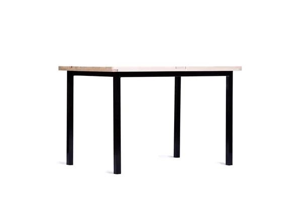 Muebles de mesa aislados en el blanco — Foto de Stock