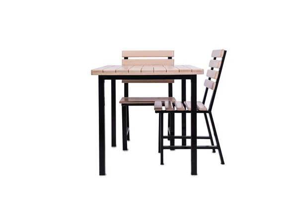 Set von Küchenmöbeln isoliert auf weiß — Stockfoto