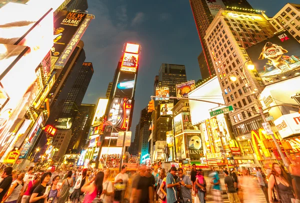 Nova Iorque - SETEMBRO 5, 2010: Times Square em 5 de setembro em Nova York — Fotografia de Stock