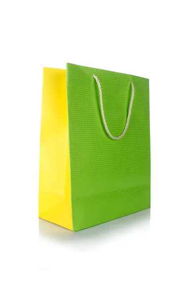 Shopping bag isolato su sfondo bianco — Foto Stock