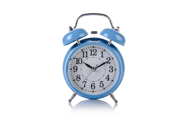 Alarm clock in time concept isolated on white — Stock Photo, Image