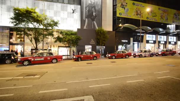 Hong Kong - JULY 29, 2014: Lalu lintas sibuk pada 29 Juli di Hong Kong, China. Hong Kong memiliki lalu lintas jalan yang sangat padat — Stok Video