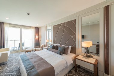 Modern otel Oda büyük Yataklı