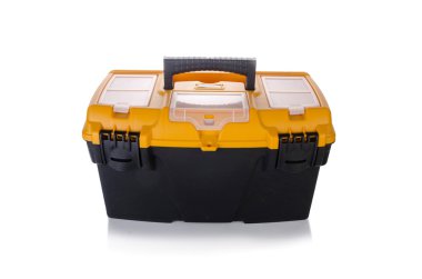 Beyaz arka plan üzerinde izole araç kutusu