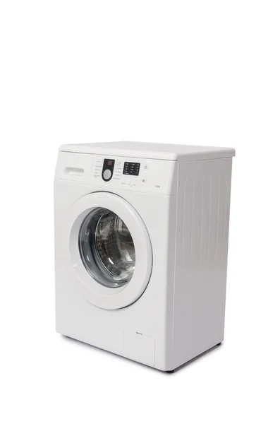 Pračka izolované na bílém pozadí — Stock fotografie
