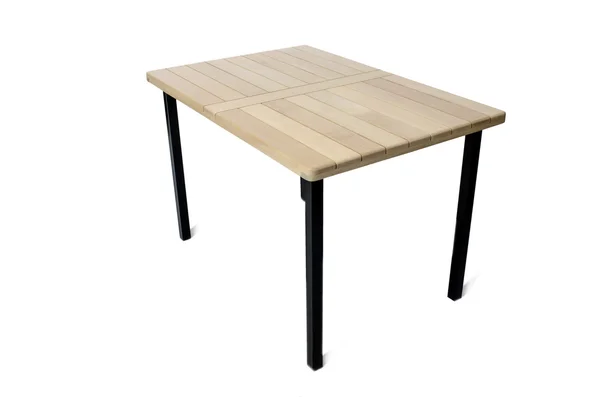 Mobiliário de mesa isolado no branco — Fotografia de Stock