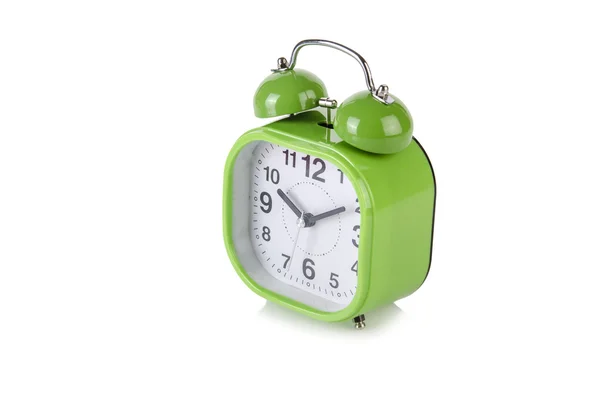 Alarm clock in time concept isolated on white — Stock Photo, Image