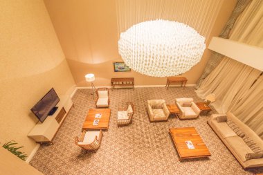 yemek odası ve modern bir iç