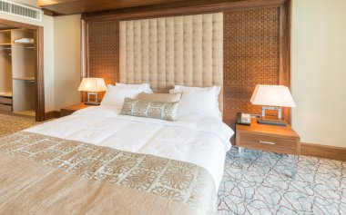 Modern otel Oda büyük Yataklı