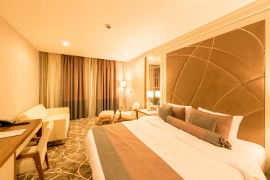 Modern otel Oda büyük Yataklı