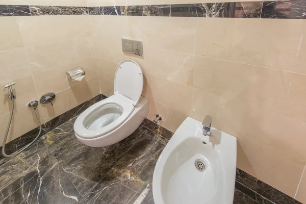 Toilet van modern interieur — Stockfoto