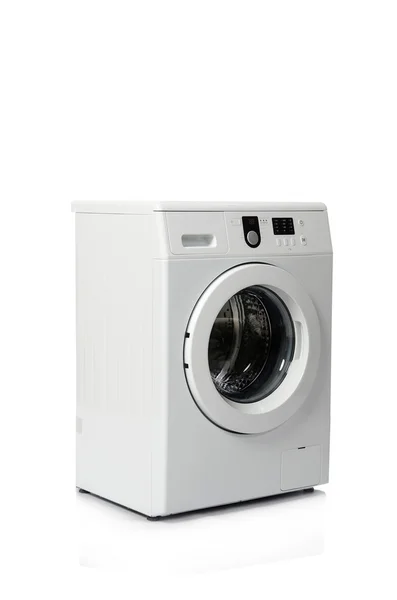 Washing machine isolated on white background — Stock Photo, Image