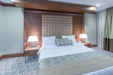 Modern otel Oda büyük Yataklı