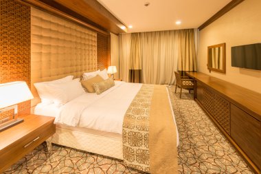 Modern otel Oda büyük Yataklı