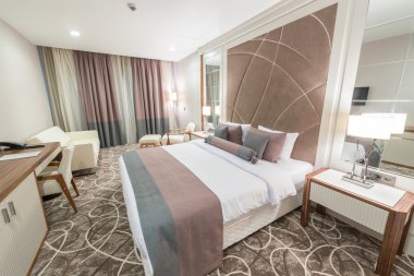 Modern otel Oda büyük Yataklı