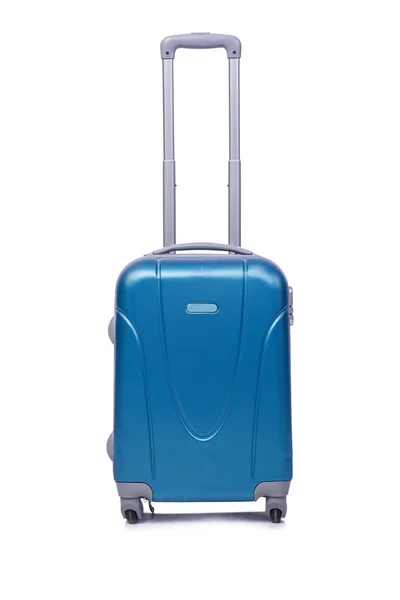 Suitcase isolated on the white background — Stock Photo, Image