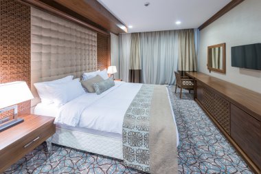 Modern otel Oda büyük Yataklı