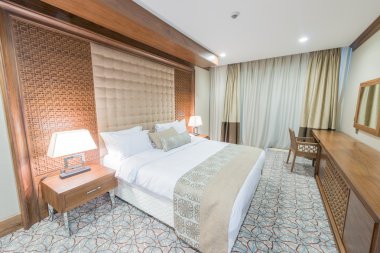 Modern otel Oda büyük Yataklı