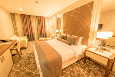 Modern otel Oda büyük Yataklı