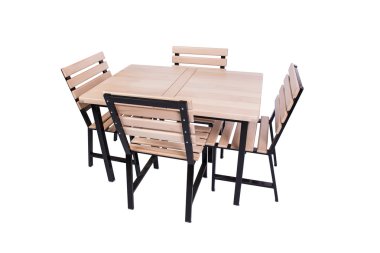 Mutfak mobilya beyaz izole kümesi