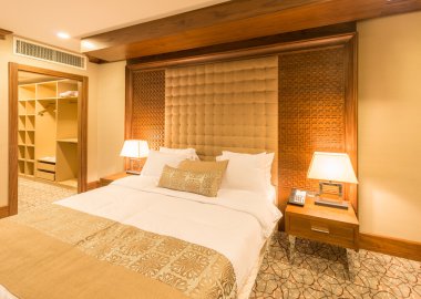 Modern otel Oda büyük Yataklı