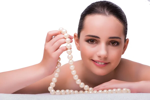 Концепция здоровья женщины в spa — стоковое фото