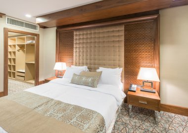 Modern otel Oda büyük Yataklı