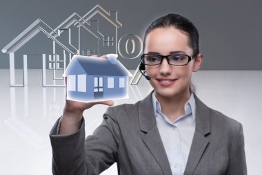 İşkadını gayrimenkul ipotek kavram